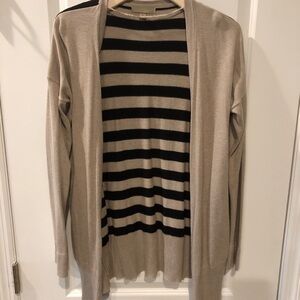 Nordstrom Rack striped cardigan size M